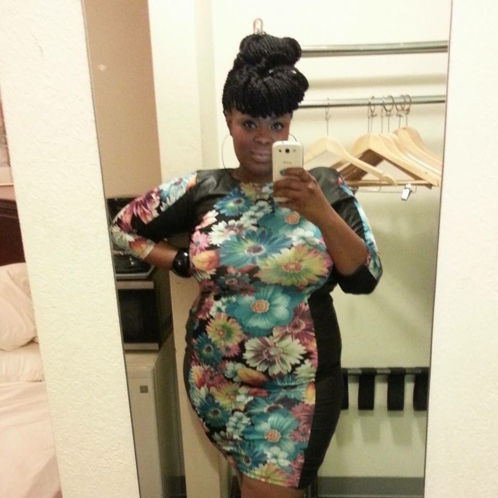 Plus Size Form Fitting BodyCon Dress